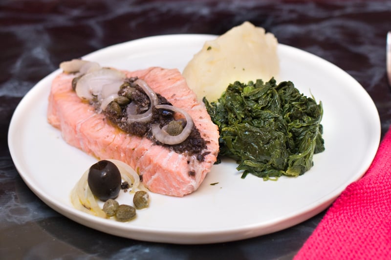 Saumon en papillote