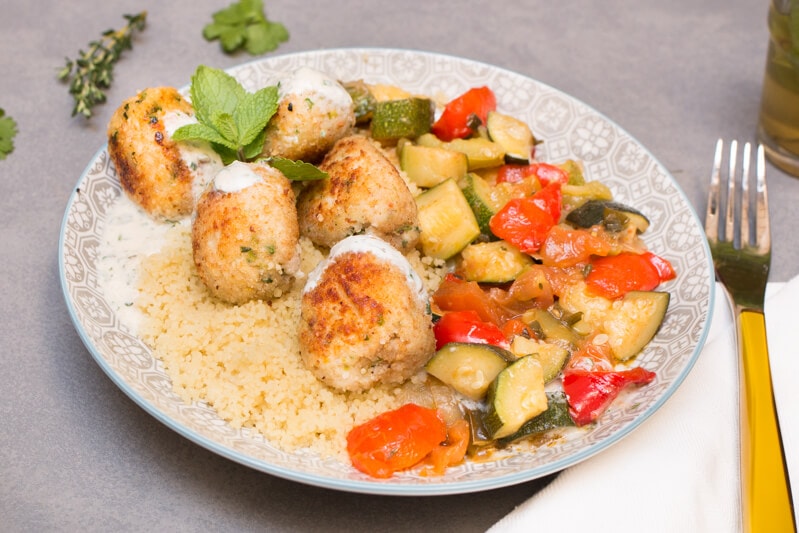 Boulettes de poulet à la marocaine