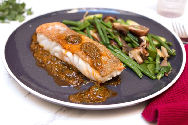 Cabillaud Chimichurri