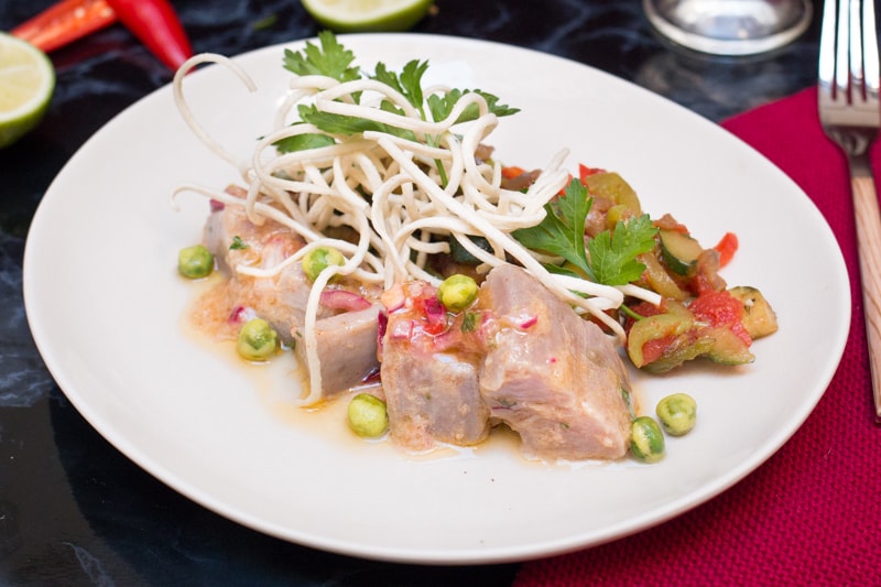 Ceviche de thon