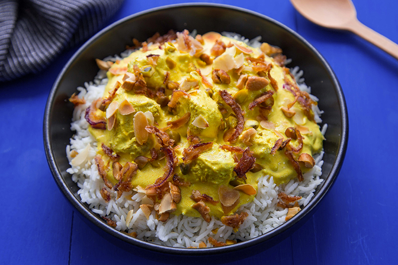 Poulet korma