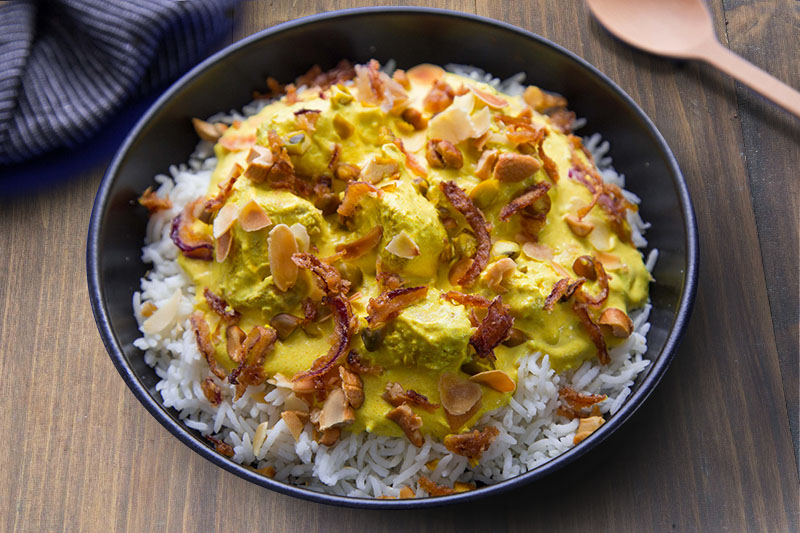Poulet korma