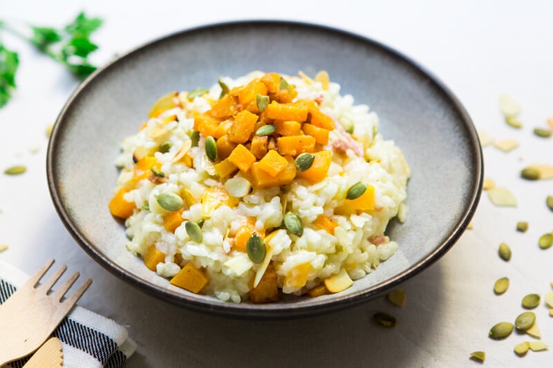 Risotto à la courge butternut