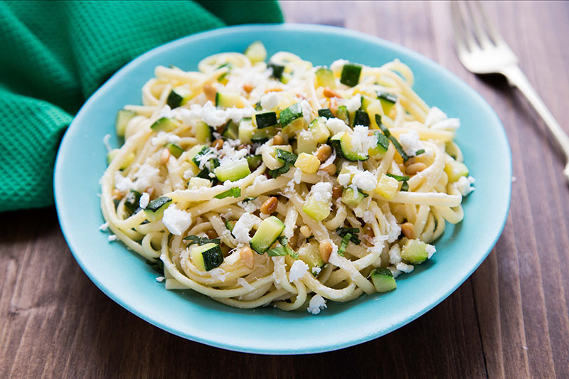 Linguine al limone veget