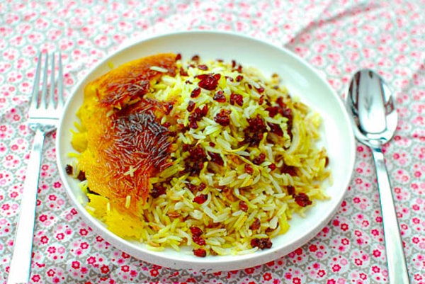 Riz safrané