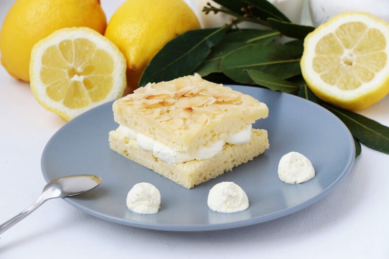 Moelleux citron amandes