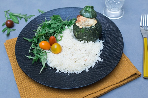 Courgette farcie