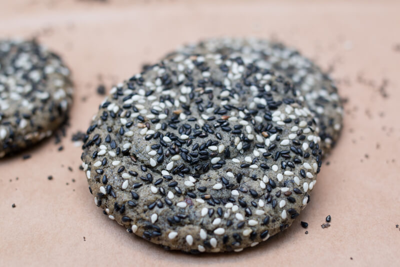 Cookie black sesame
