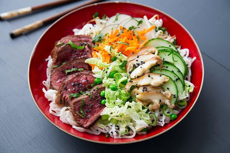 Salade de boeuf thaïe