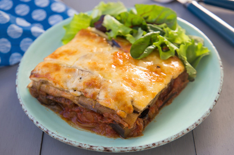 Aubergines parmigiana