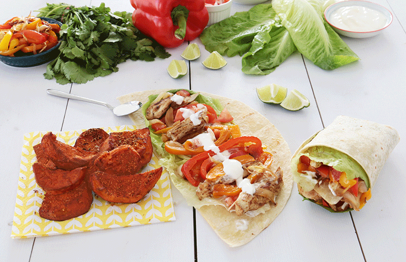 Fajitas poulet