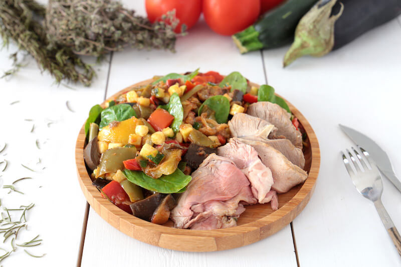 Agneau ratatouille