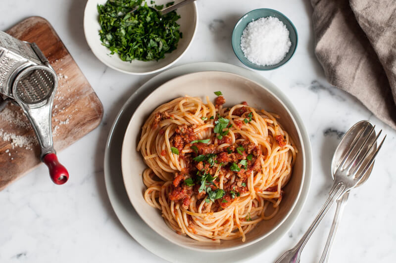 Spaguetti bolognese